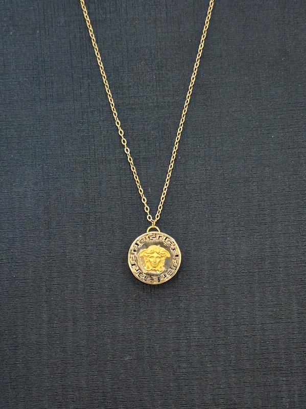 گردنبند طلا ۱۸ عیار ورساچه متصل گالری زرگر