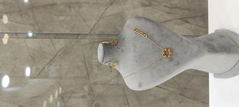 زنانه نیم ست طلا ۱۸ عیار تیفانی گالری دنیا