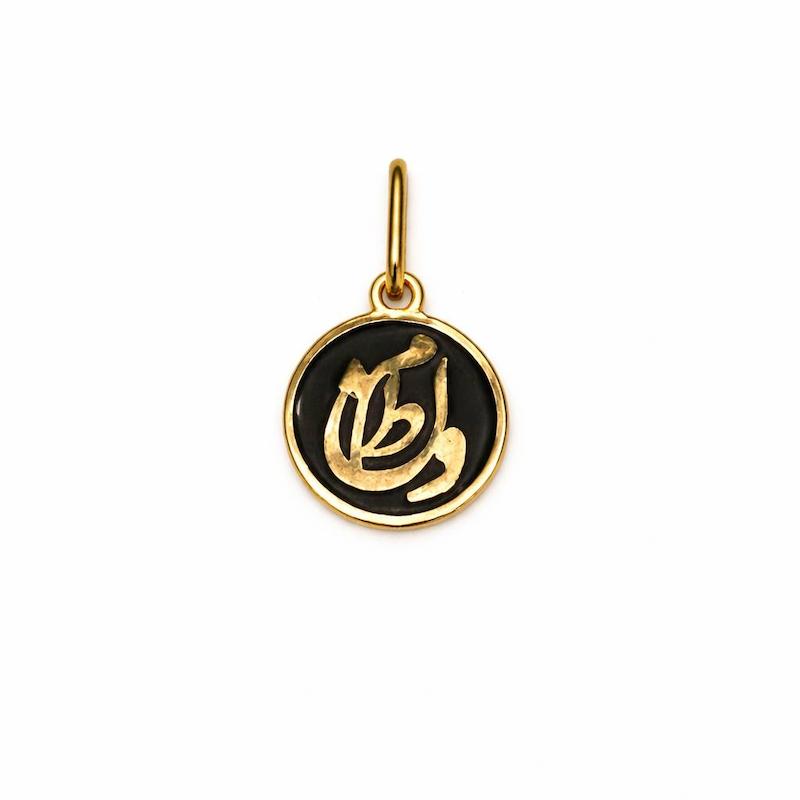 آویز زنانه طلا ۱۸ عیار آویز وطنم گالری رخساره