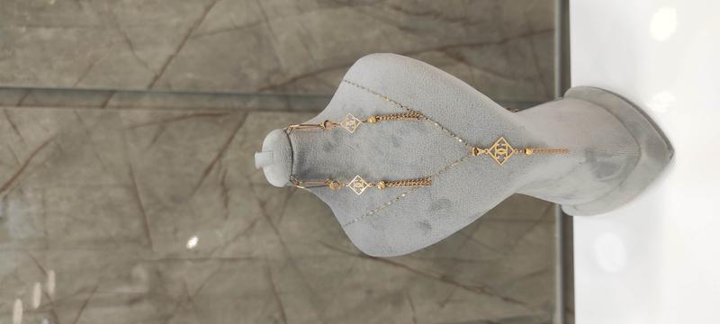 زنانه نیم ست طلا ۱۸ عیار ورساچ بدون زنجیر گالری دنیا