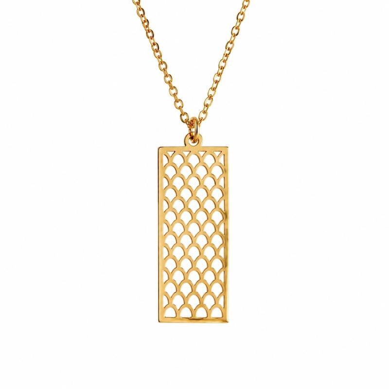 آویز ساعت زنانه طلا ۱۸ عیار هندسی 0.90 گرمی کد Sh019 شگفت انگیز های مدوپد