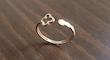 انگشتر زنانه طلا ۱۸ عیار مدل ونکلیف 20 دلفین گلد گالری