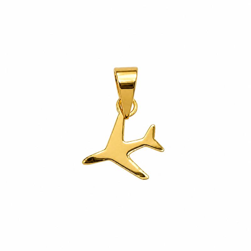 آویز طلا ۱۸ عیار هواپیما گالری سها