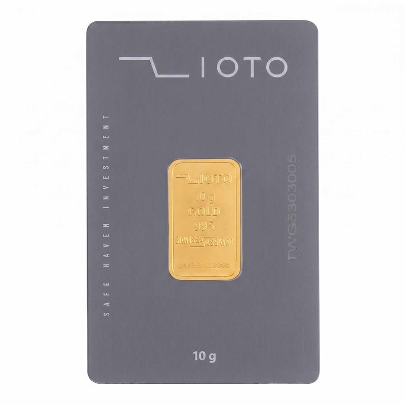 شمش طلا ۲۴ عیار شمش 10 گرمی زیوتو emexgold