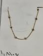 زنجیر زنانه طلا ۱۸ عیار مدل البرنادو ۵ دلفین گلد گالری