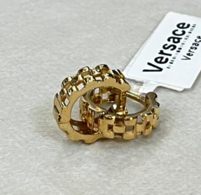 گوشواره طلا 18 عیار زنانه بابل طلا مدل رولکس کد BTE001608