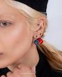 گوشواره طلا 18 عیار زنانه تاس گالری مدل تاس کد TGE001628