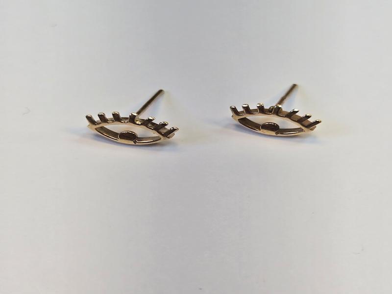 گوشواره طلا 18 عیار زنانه پریدخت گالری مدل کیارا کد PAE001786
