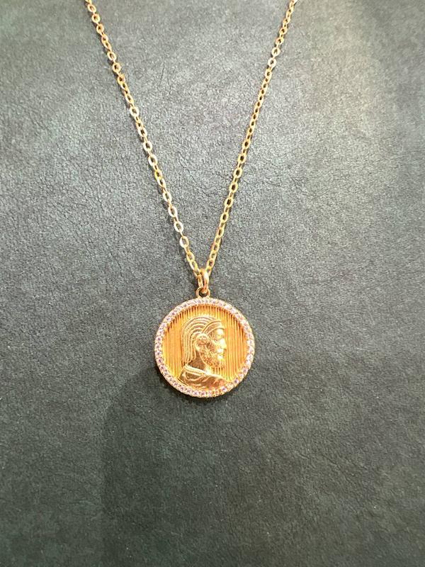 آویز طلا 18 عیار زنانه تاس گالری مدل ایرانشهر کد TGA001887