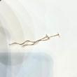 گوشواره طلا 18 عیار زنانه گالری زرنوش مدل گوشواره پرستو کد ZGE002696