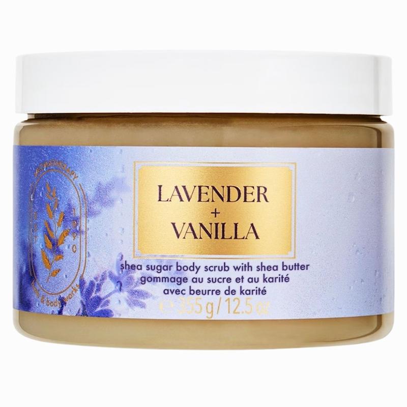 اسکراب بدن بث اند بادی ورکس مدل Lavender Vanilla