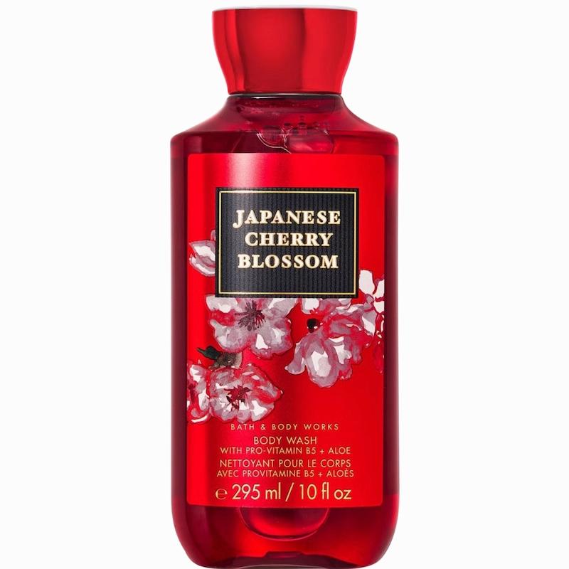 شاور ژل Bath & Body Works مدل Japanese Cherry Blossom