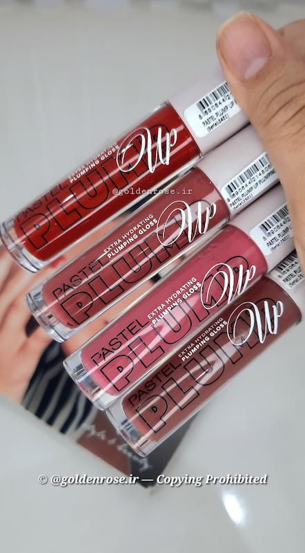 لیپ گلاس حجم دهنده پاستل Pastel Plump up Extra Hydrating Plumping Gloss