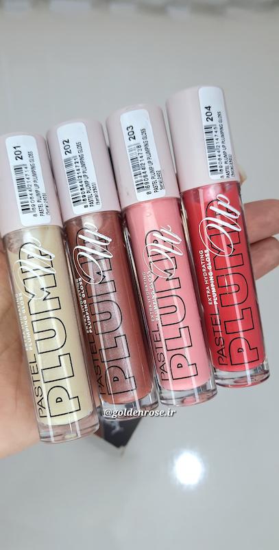لیپ گلاس حجم دهنده پاستل Pastel Plump up Extra Hydrating Plumping Gloss