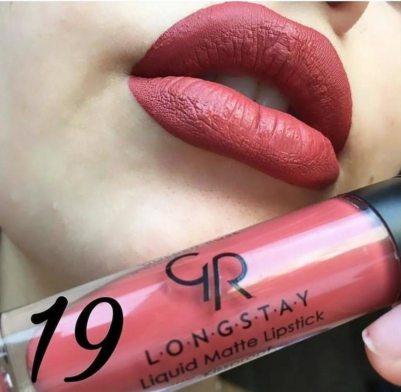 رژلب مایع بادوام گلدن رز long stay