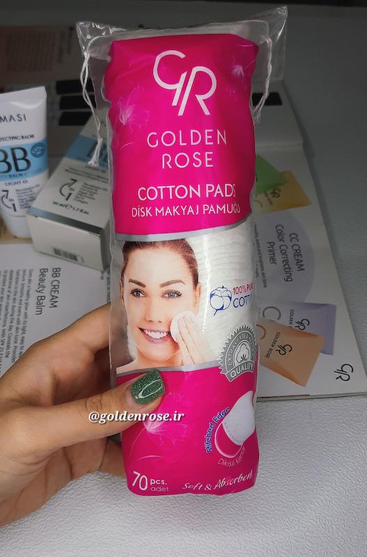 پد آرایش پاک کن گلدن رز | Golden Rose Makeup Remover Pads