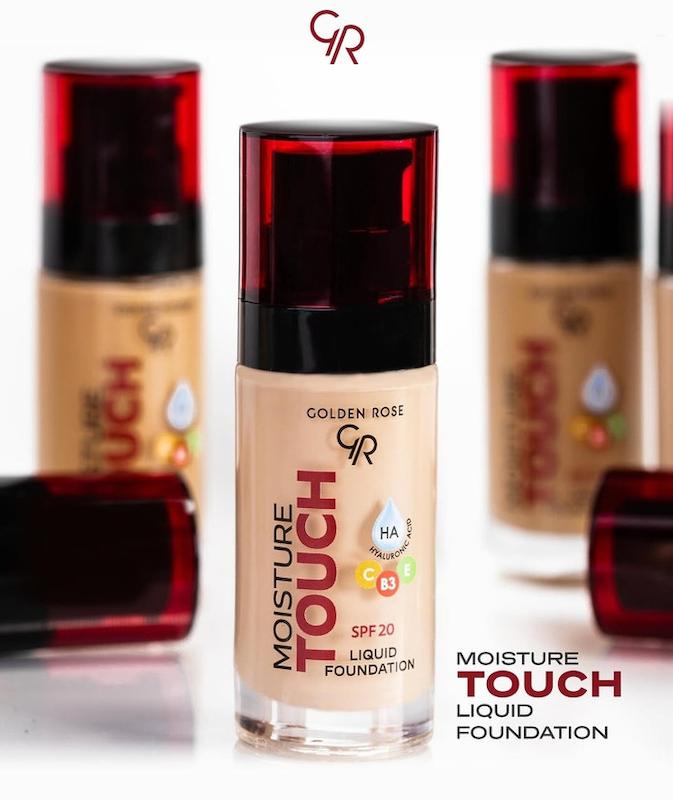 کرم‌ پودر آبرسان تاچ Moisture Touch گلدن رز