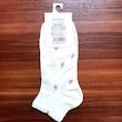 جوراب سفید نیم ساق