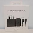 شارژر  اصلی سامسونگ همراه کابل فست شارژ 25W PD Adapter USB-C (اورجینال) مخصوص کتابخوان و تبلت و گوشی