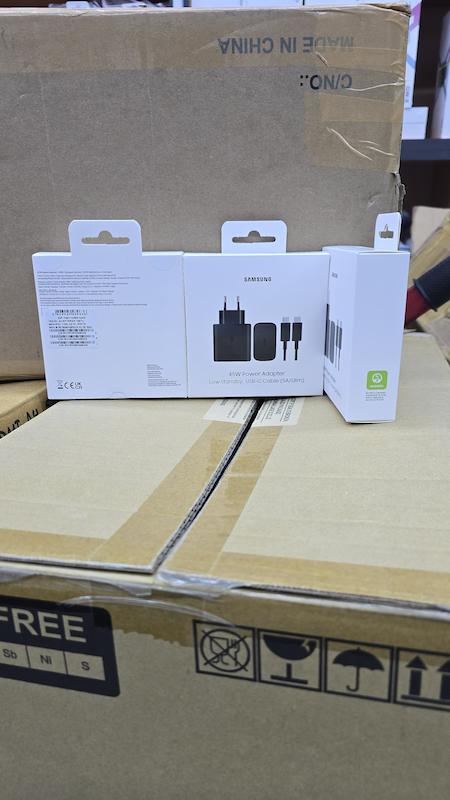 شارژر  اصلی سامسونگ همراه کابل فست شارژ 25W PD Adapter USB-C (اورجینال) مخصوص کتابخوان و تبلت و گوشی