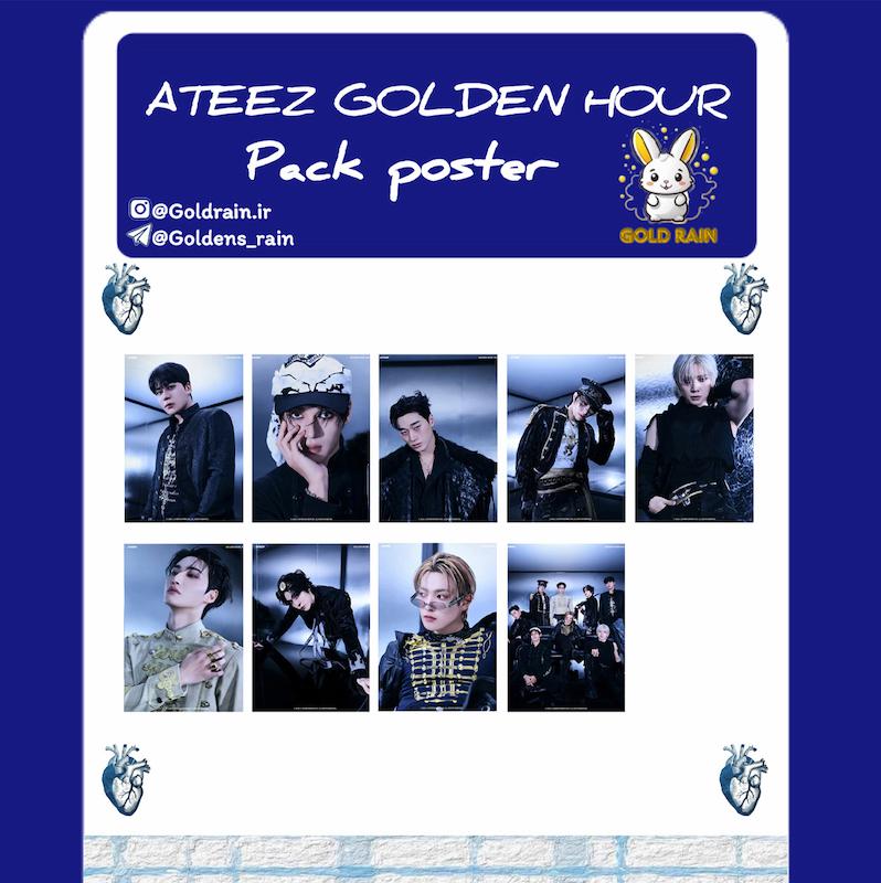 پک پوستر ایتیز / Album ATTEZ Golden Hour Part4