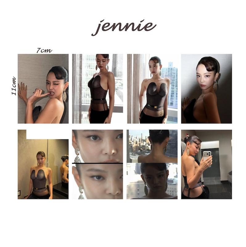 پک پوستر 8 عددی جنی / jennie   