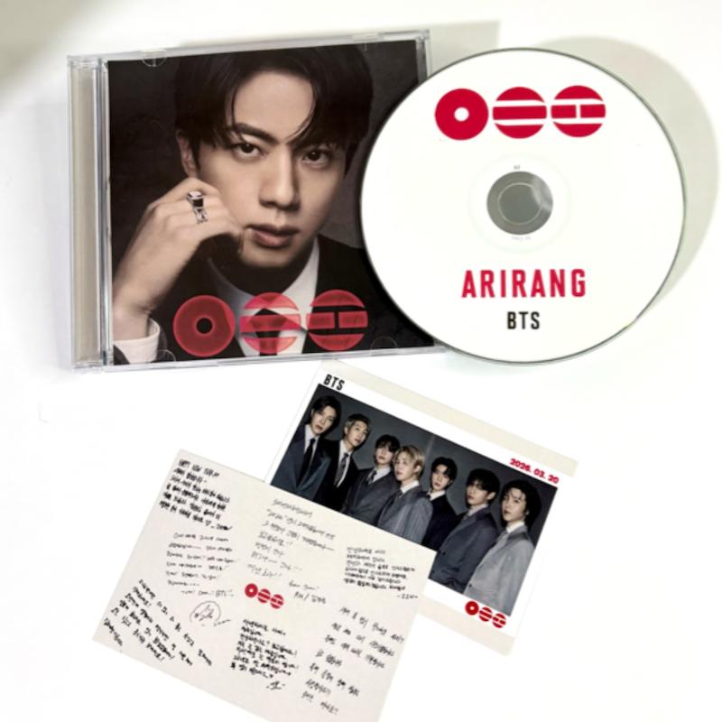آلبوم آریرانگ ورژن جین / Album ARIRANG jin