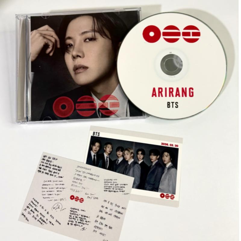 آلبوم آریرانگ بی تی اس ورژن جیهوپ / Album ARIRANG Jhope 