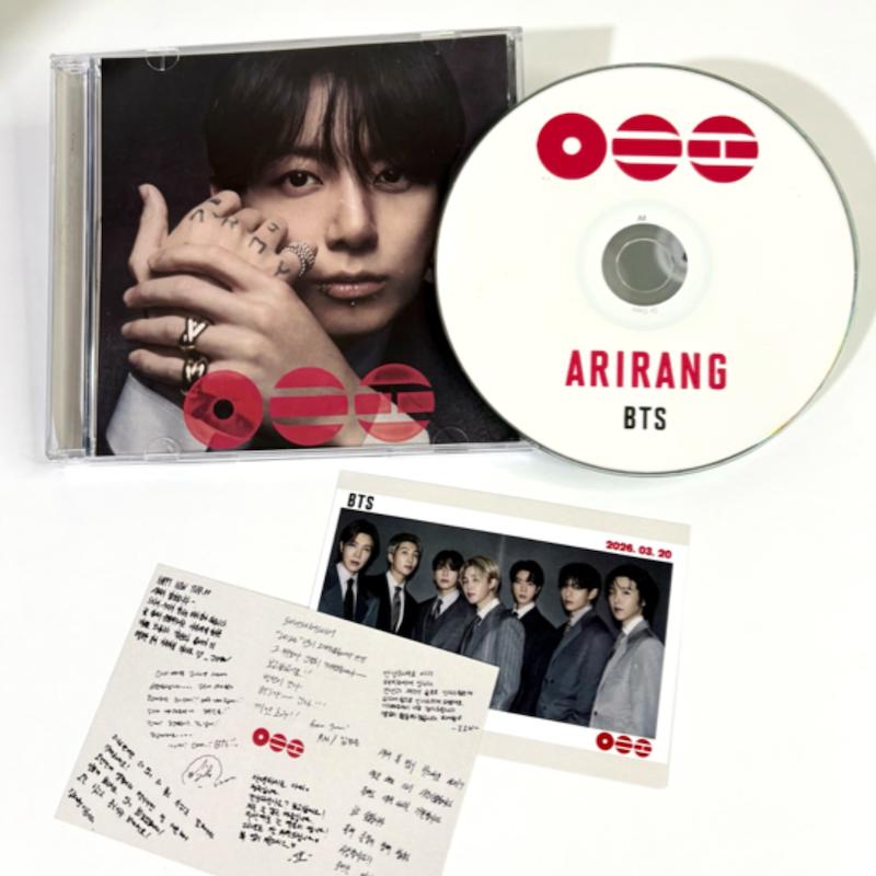 آلبوم آریرانگ بی تی اس ورژن جونگکوک / Album ARIRANG jungkook