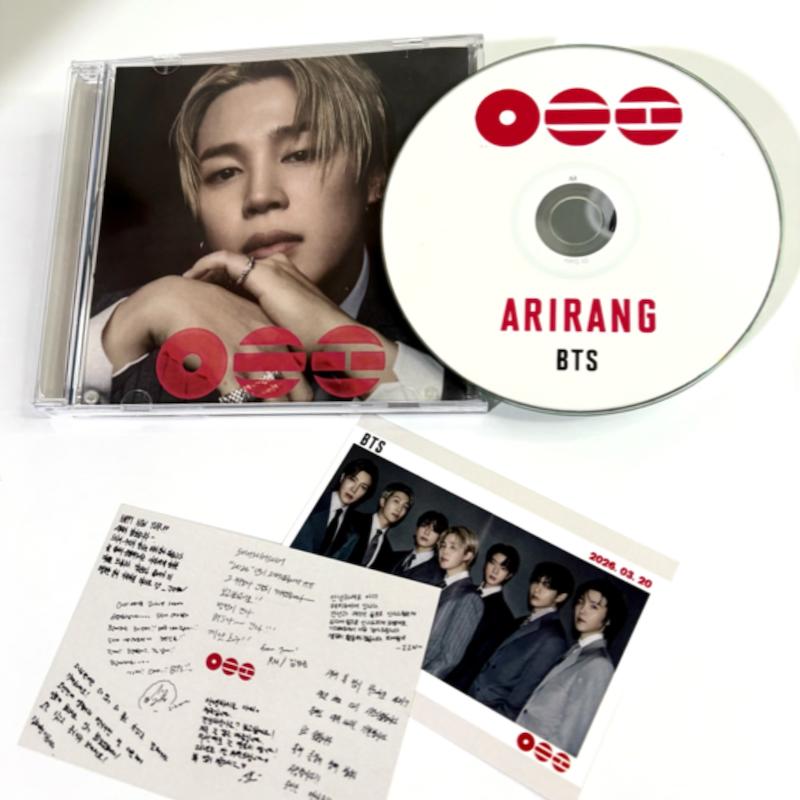 البوم اریرانگ بی تی اس ورژن جیمین / Album ARIRANG jimin