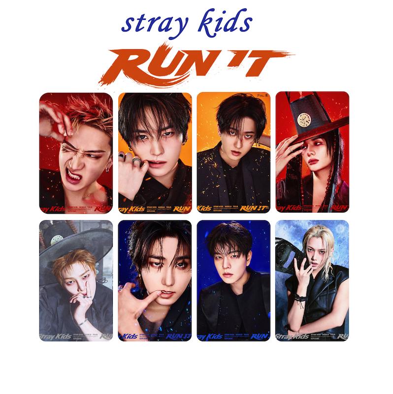 پک فوتوکارت استری کیدز / Stray kids Run It