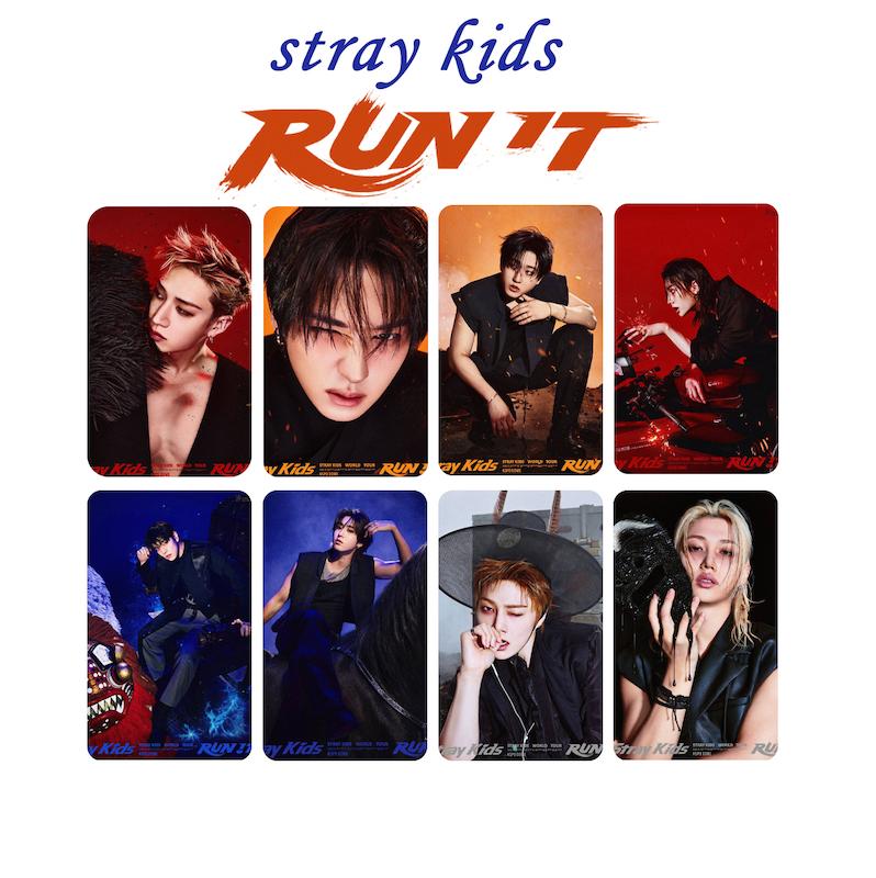 پک فوتوکارت استری کیدز / Stray kids Run It