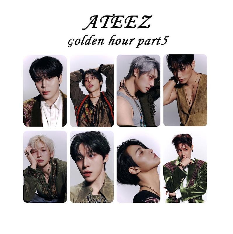 پک فوتوکارت ایتیز / Album ATTEZ Golden Hour Part5