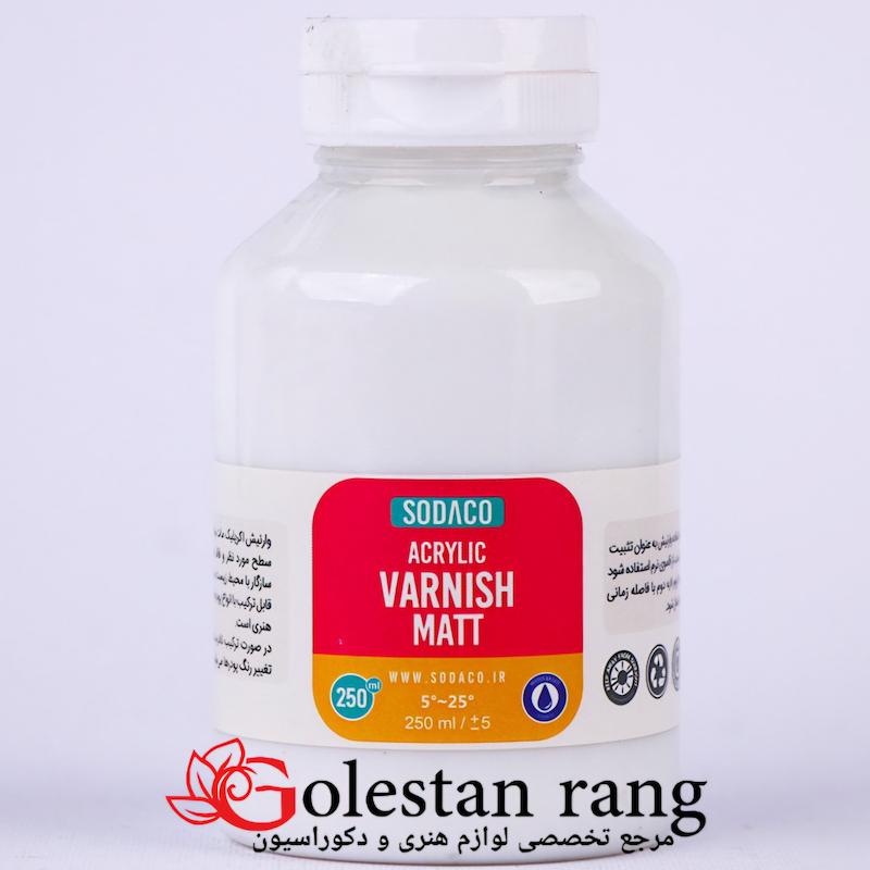 وارنیش مات 250 میل سوداکو