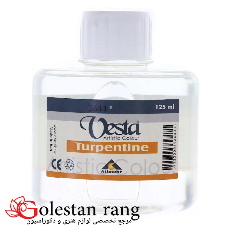 تربانتین نقاشی رنگ روغن وستا 125 میل