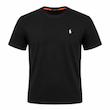 تیشرت یقه گرد ساده مشکی polo - کپی