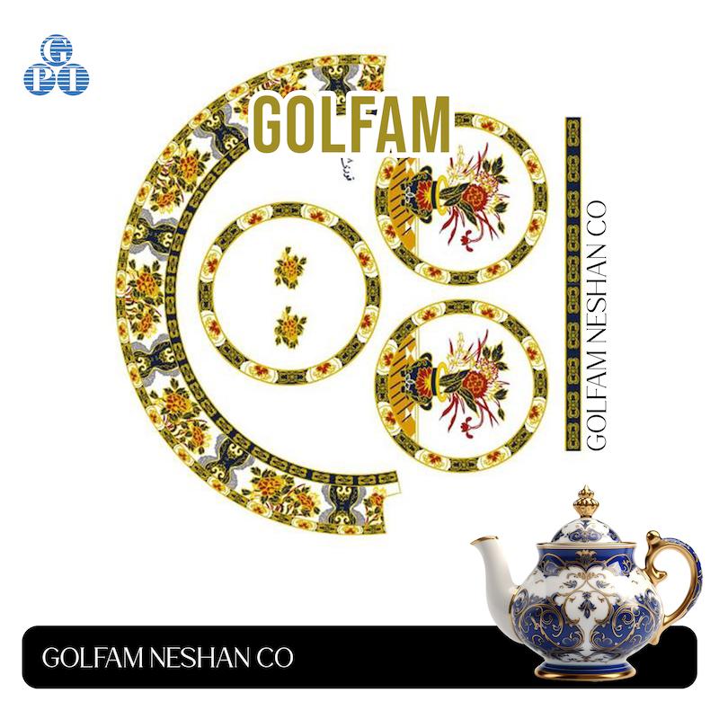 Transfer Decal Code 20233 - Suitable For Teapot