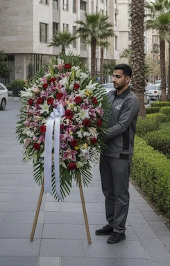 سفارش آنلاین تاج گل در غرب تهران | ارسال سریع و مطمئن