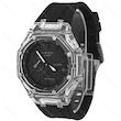 ساعت مچی کاسیو جیشاک شفاف مشکی