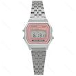 ساعت مچی کاسیو نوستالژی صفحه صورتی