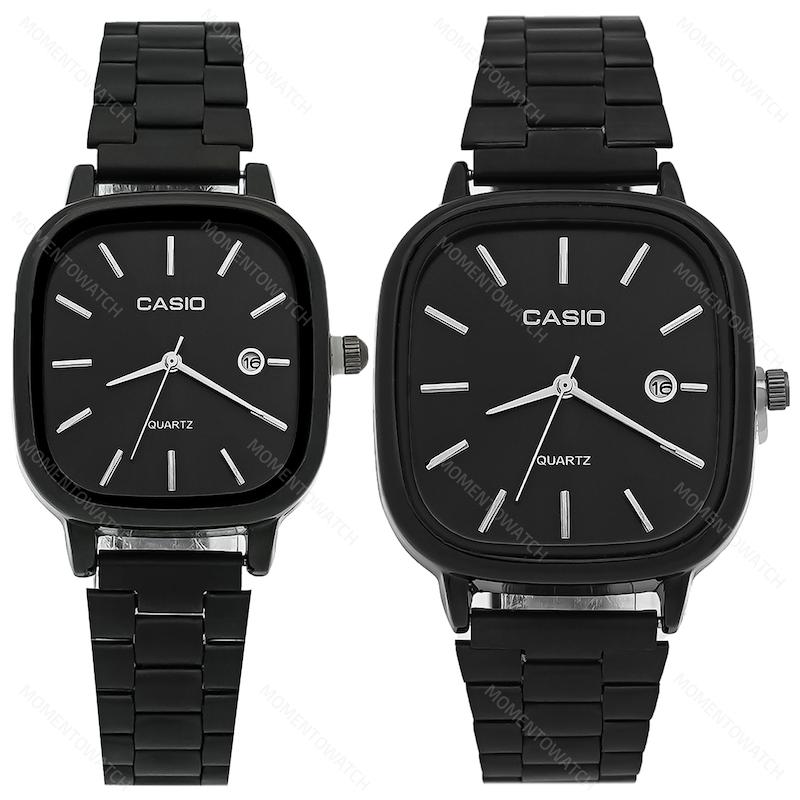 ساعت مچی ست کاسیو اولد مانی مشکی