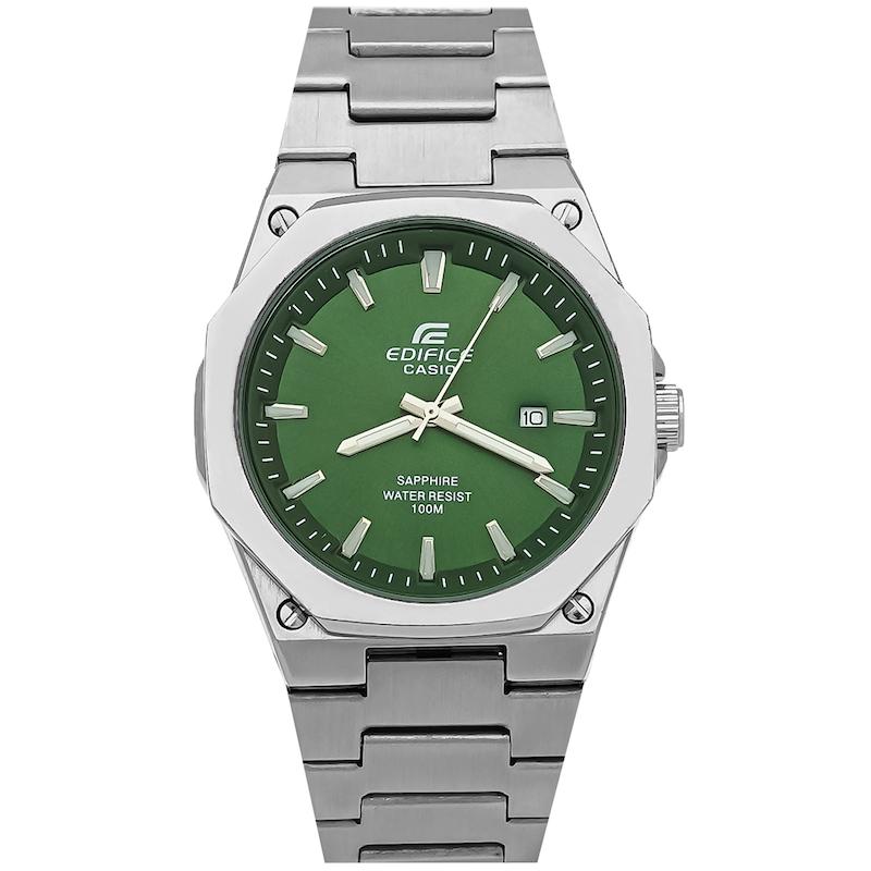 ساعت مچی مردانه کاسیو ادیفایس صفحه سبز