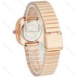ساعت مچی زنانه رویدا بند کرکره ای رزگلد