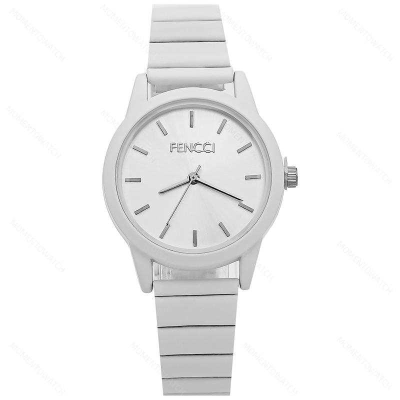 ساعت مچی فنسی سفید گواشی