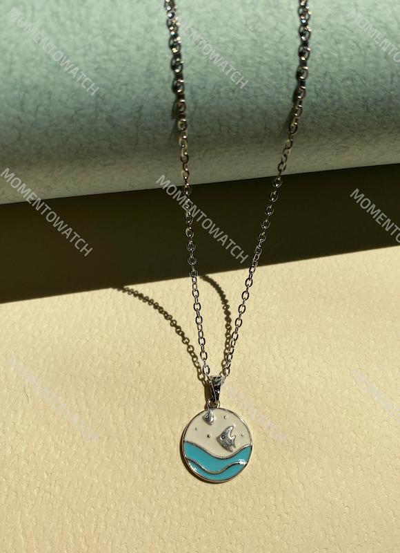 گردنبند دخترانه ميناكاري اقيانوس 🌊