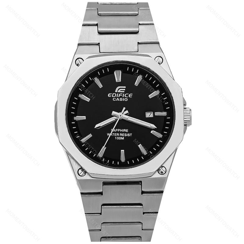 ساعت مچی مردانه کاسیو ادیفایس صفحه مشکی مدل EFR-S10806