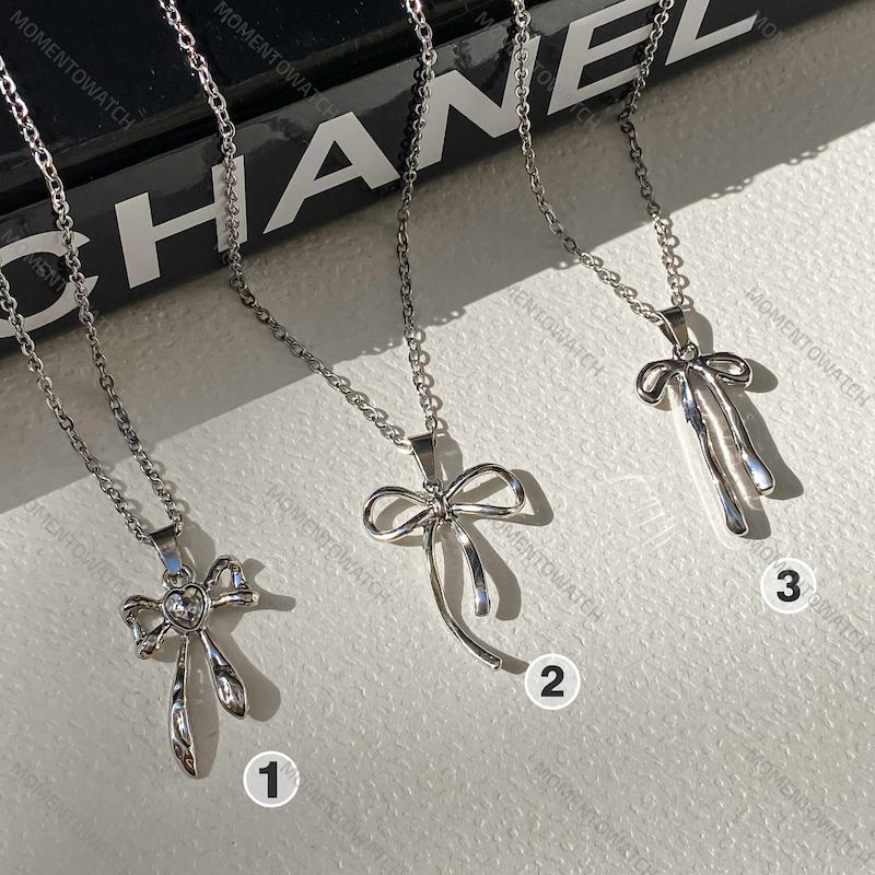 گردنبند دخترانه پينترستي پاپیون 🎀