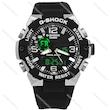 ساعت اسپرت جی‌شاک G-SHOCK مشکی نقره‌ای GG-1000 | ساعت مردانه دیجیتال و آنالوگ-کپی