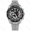 ساعت مچی مردانه کاسیو ادیفایس Casio Edifice EF550 بند استیل مشکی نقره‌ای 