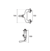 شیرالات KWC - شیر توالت کلاسیک